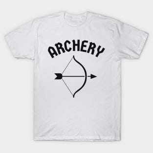 Simple Bow And Arrow Archery Archer T-Shirt